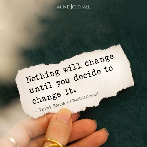 Nothing Will Change