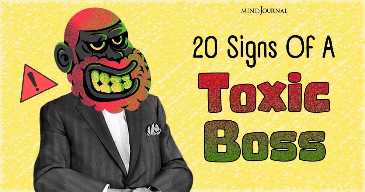 Toxic Bosses Unmasked: Warning Signs to Watch For