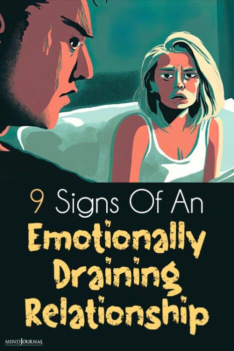 signs of an emotionally draining relationship