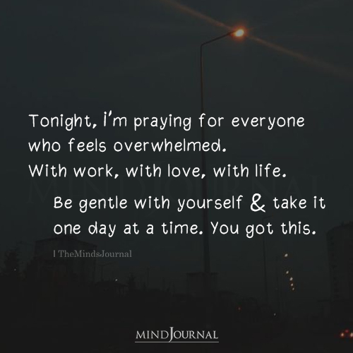 Tonight, I'm Praying For Everyone