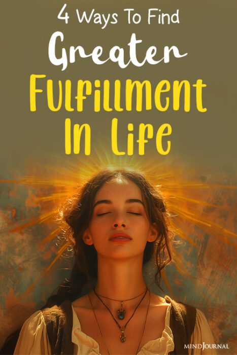finding fulfillment in life