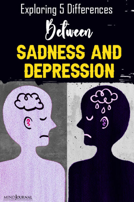 sadness and depression