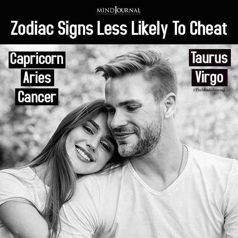 Zodiac Signs Less Likely To Cheat