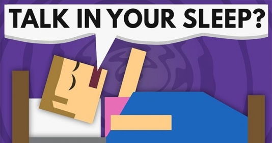 what causes you to talk in your sleep