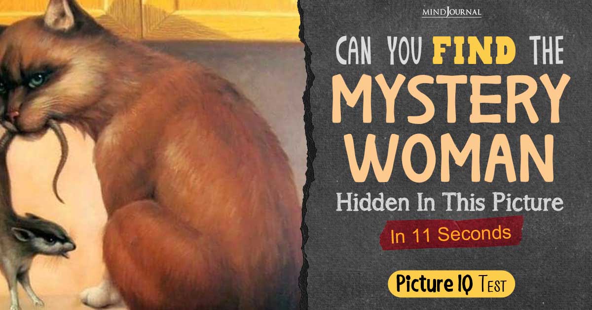 Picture IQ Test: Find The Mystery Woman Hidden In The Photo