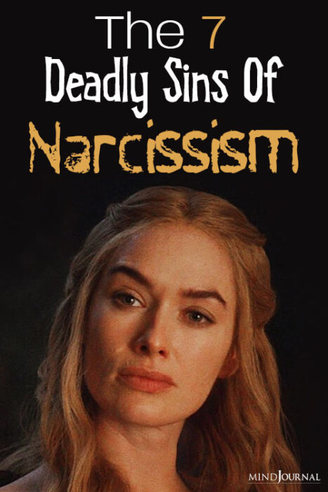 sins of narcissism