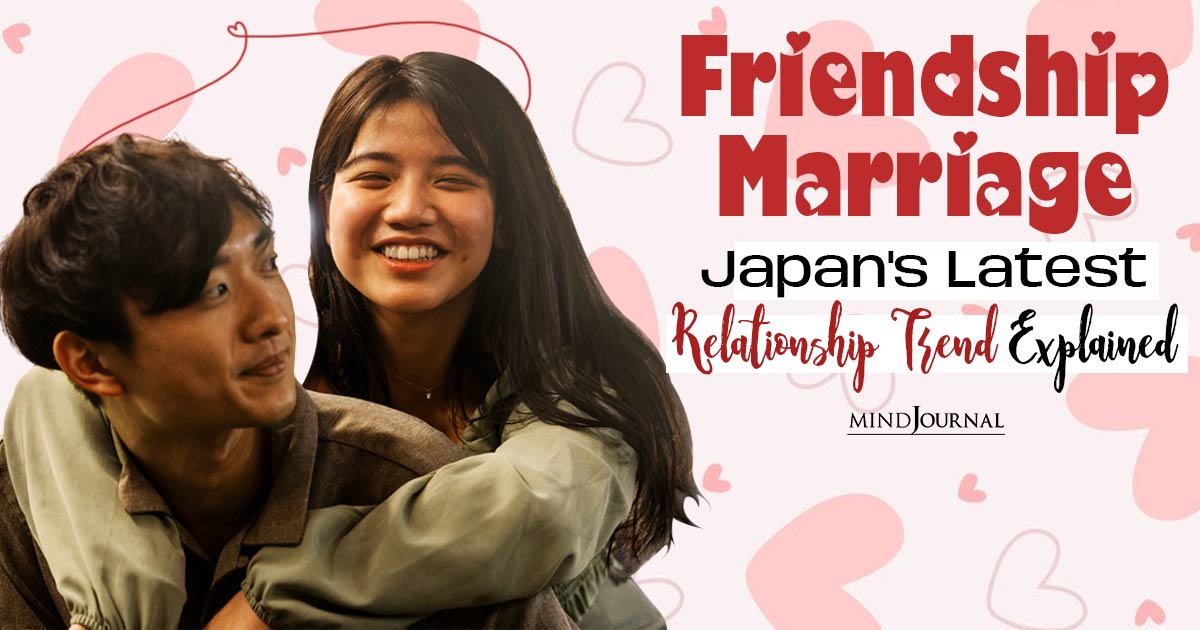 Friendship Marriage: Japan’s Latest Relationship Trend Explained