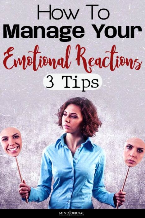 how to manage emotional reactions