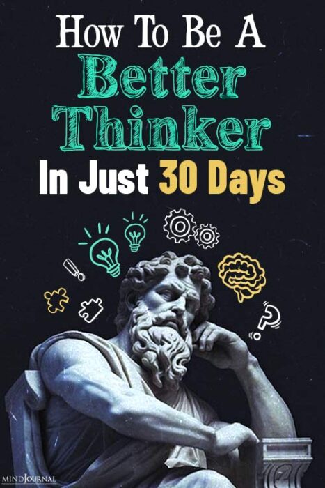 why do you need to be a better thinker