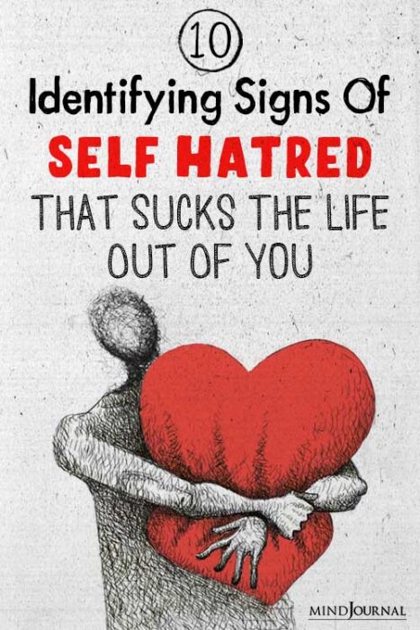 how to stop self hatred