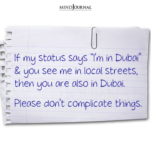 I'm In Dubai