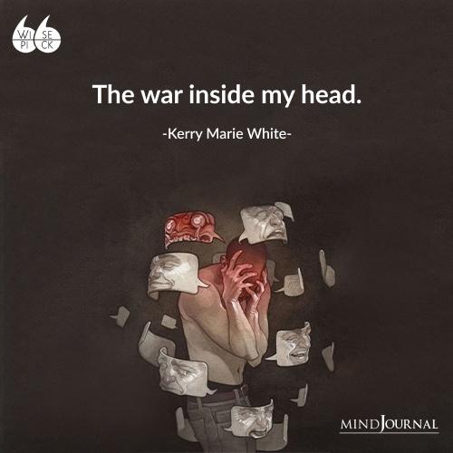 Kerry Marie White the war inside