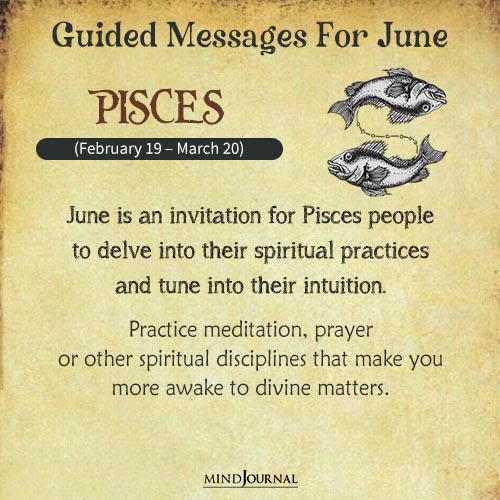 Pisces June is an invitation