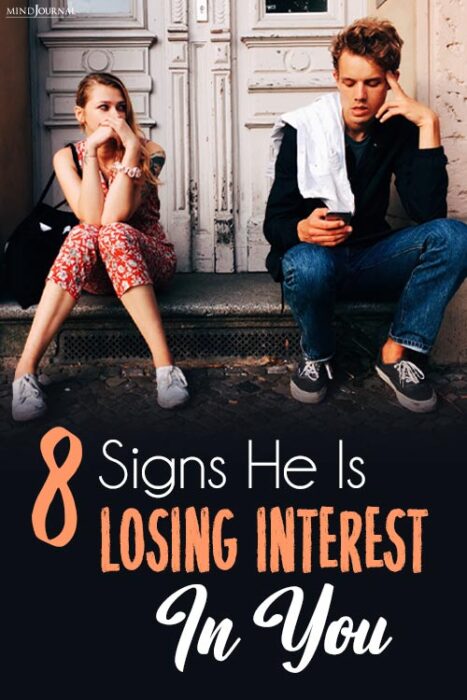 what to do when he lost interest