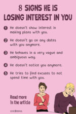 8 Signs He Is Losing Interest: Is He Drifting Away?