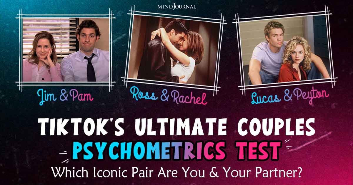 Couples Psychometrics Test: Fun Results Of Fictional Couples