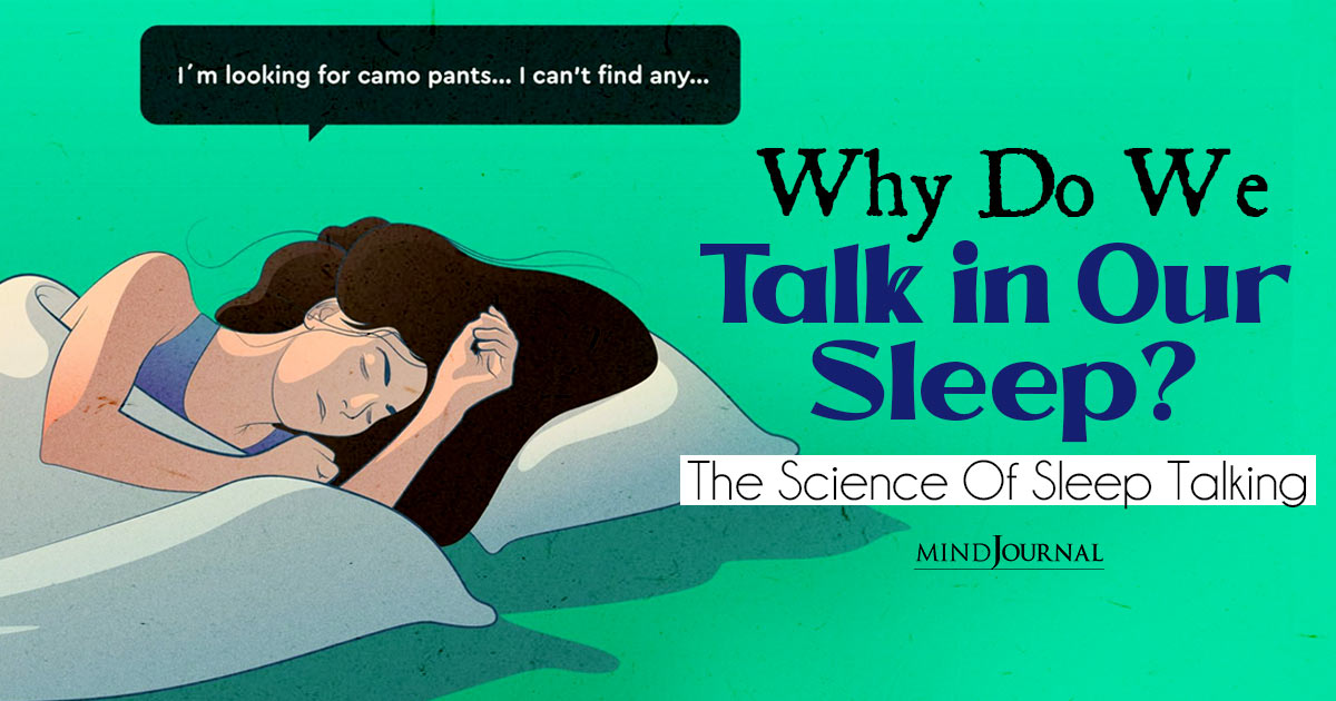 Nighttime Talking: What Causes You To Talk In Your Sleep?