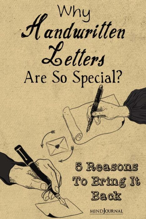 why handwritten letters are special