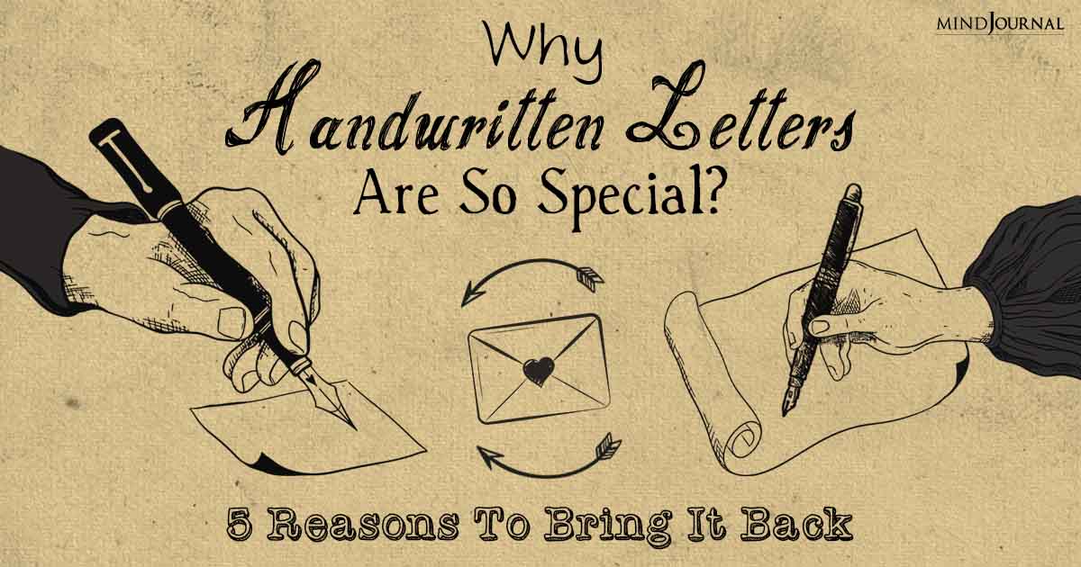 Why Handwritten Letters Are Special? Clear Reasons