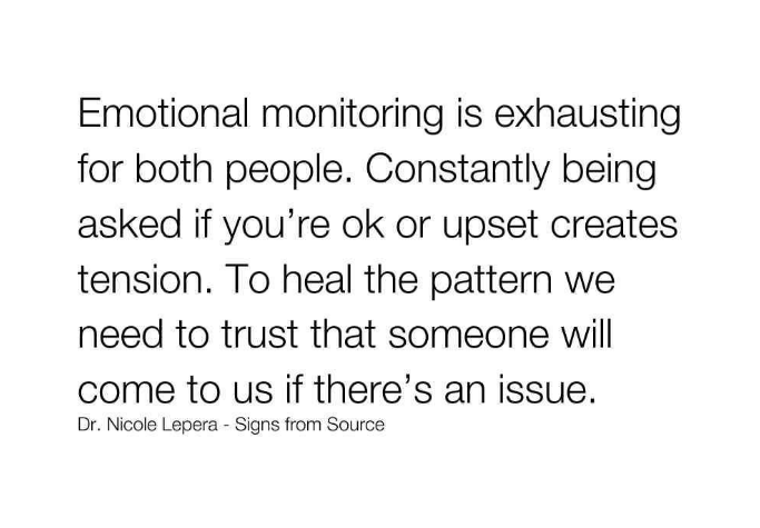 emotional monitoring