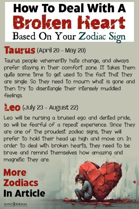 zodiacs deal with a broken heart