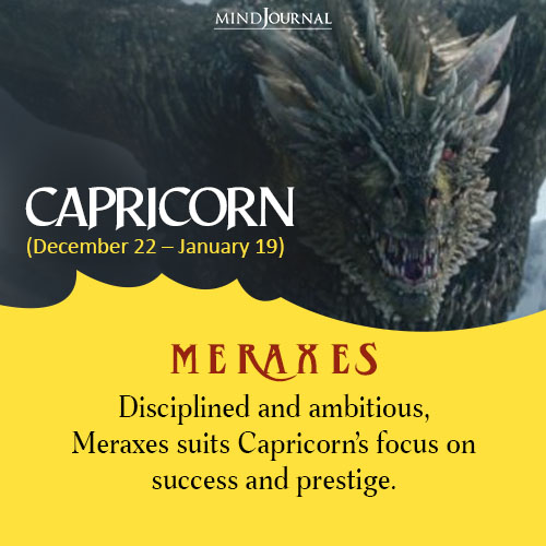 Capricorn Meraxes