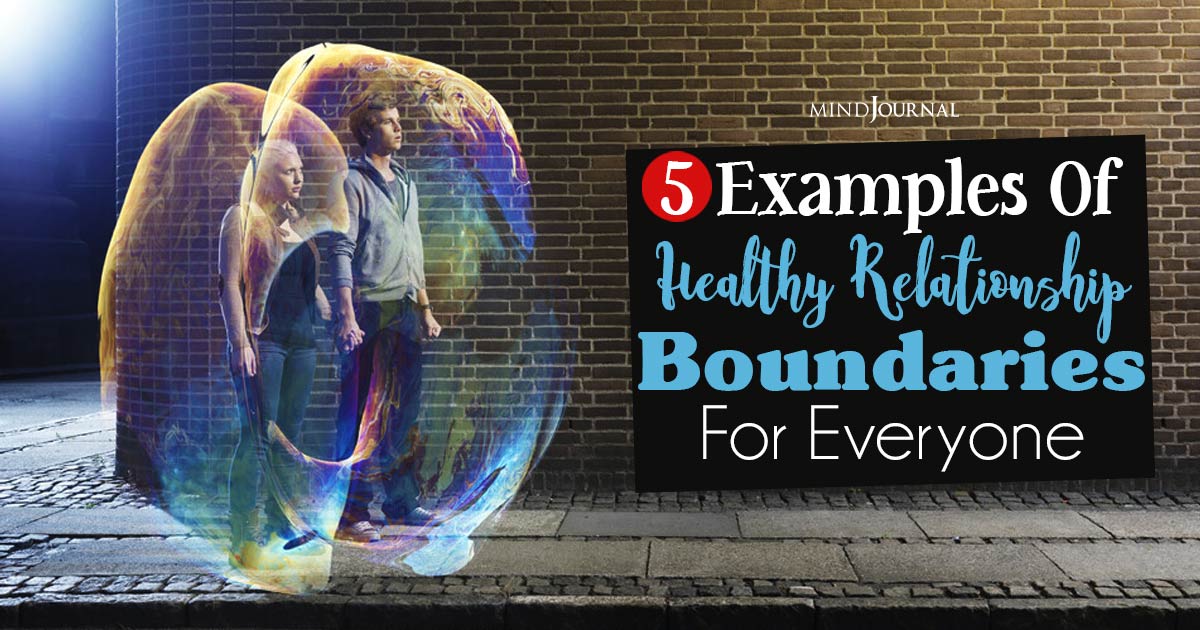 Examples of Relationship Boundaries for a Healthy Life