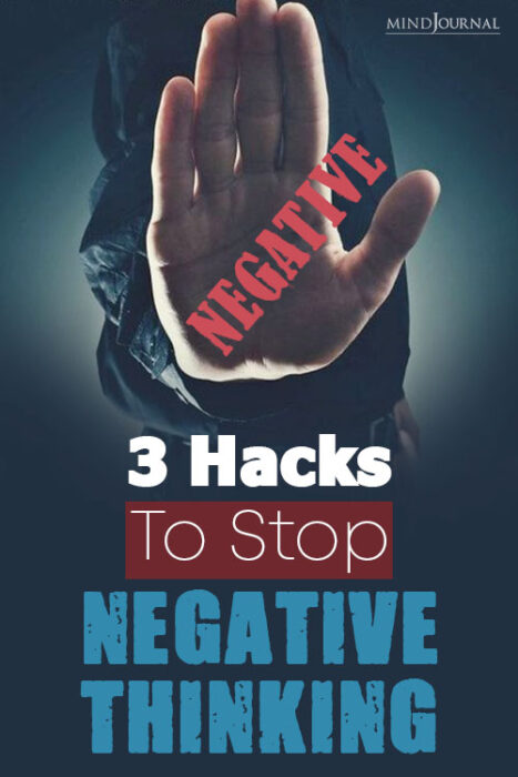 Stop Negative thinking