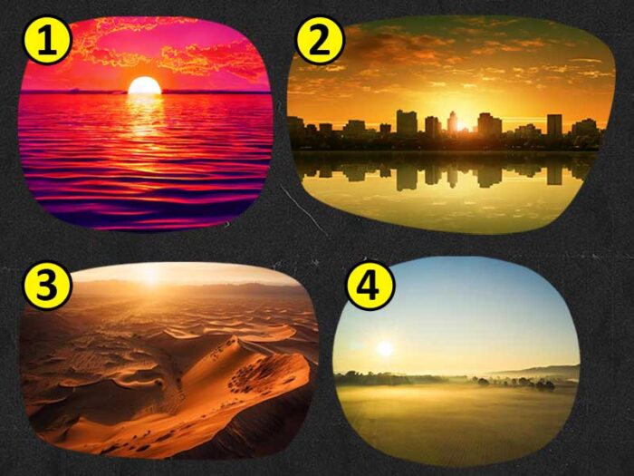 sunset personality test