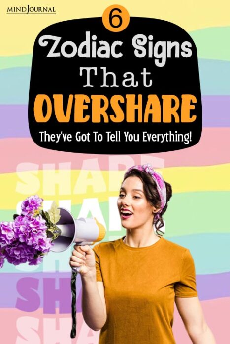 zodiac signs that overshare