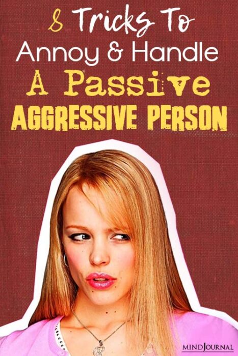 passive aggressive person