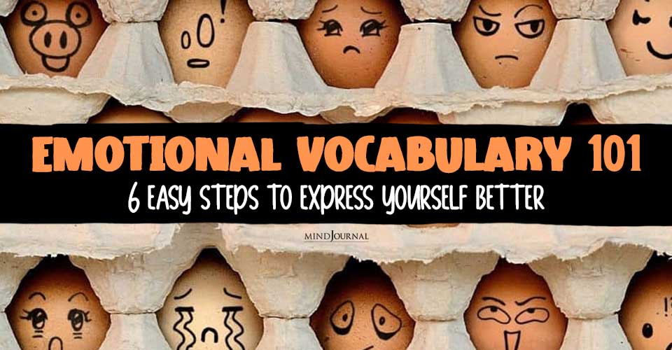 Emotional Vocabulary: Steps to Express Yourself Better