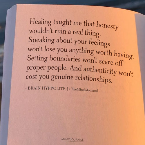 Healing Taught Me That Honesty