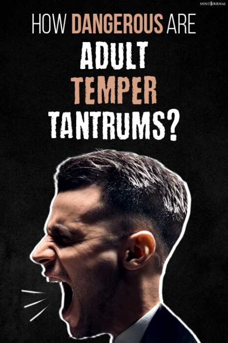 temper tantrums in adults