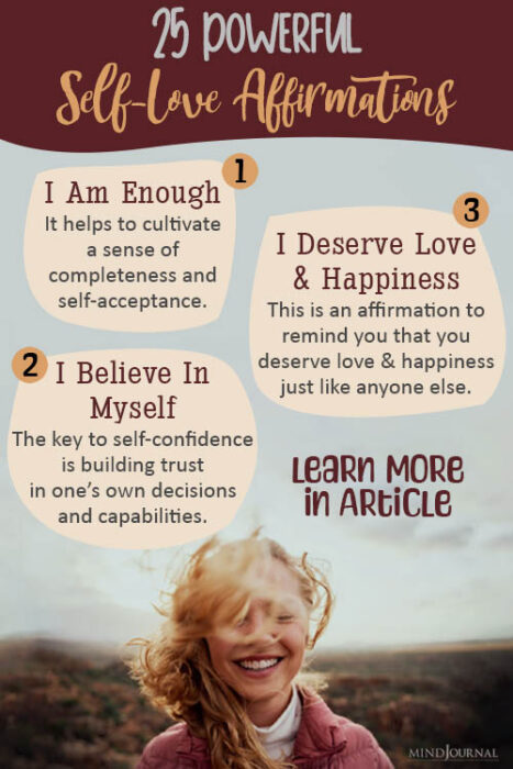 Self-worth affirmations