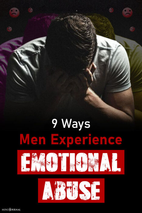 emotional abuse on men