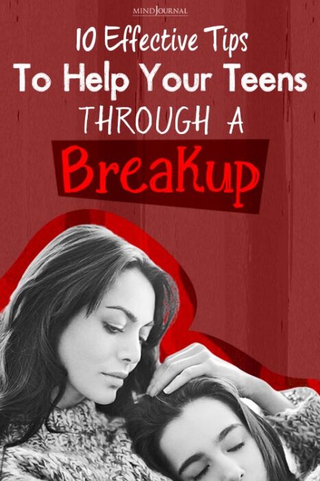 help your teen through a breakup