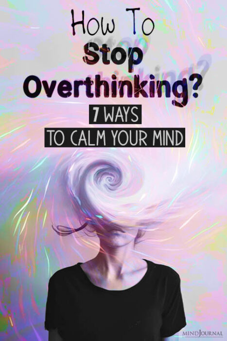 stop overthinking