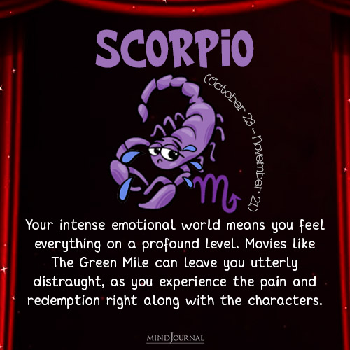 Scorpio Your intense emotional world