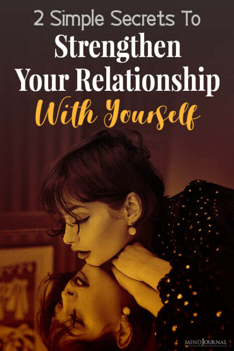 healthy relationship with yourself