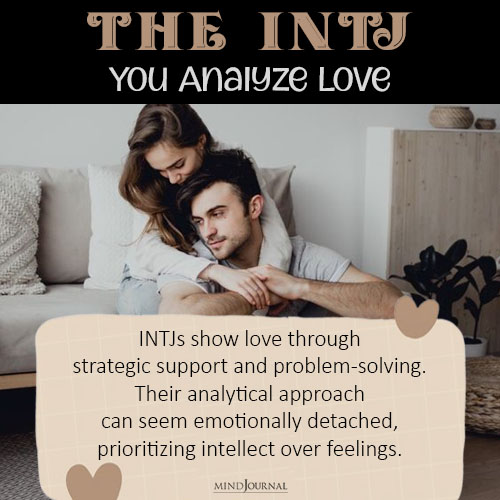 The INTJ You Analyze Love