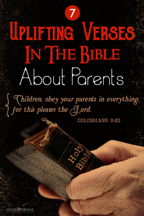 verses in the bible about parents