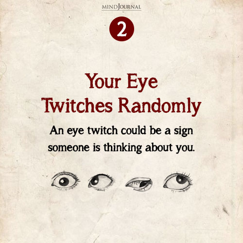 Your Eye Twitches Randomly