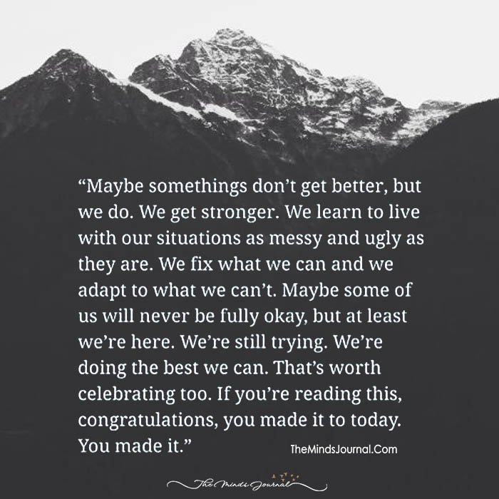 Life Is Awesome, You Made It!