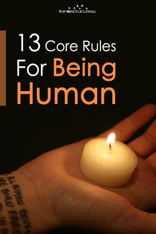 13 Core Rules For Being Human