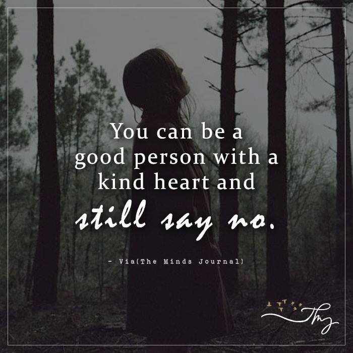 You Can Be A Good Person