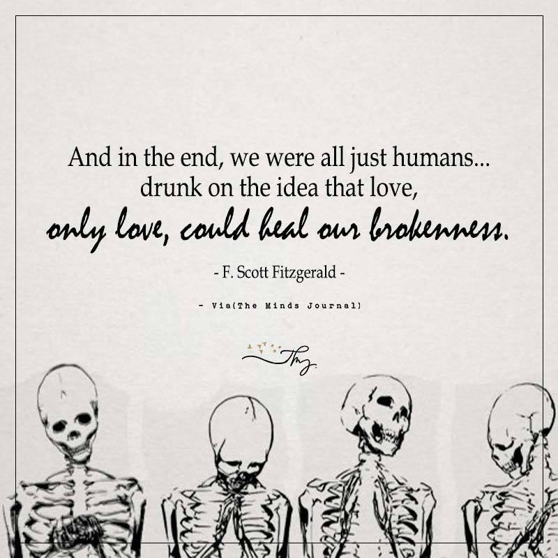 And in the end, we were all just humans