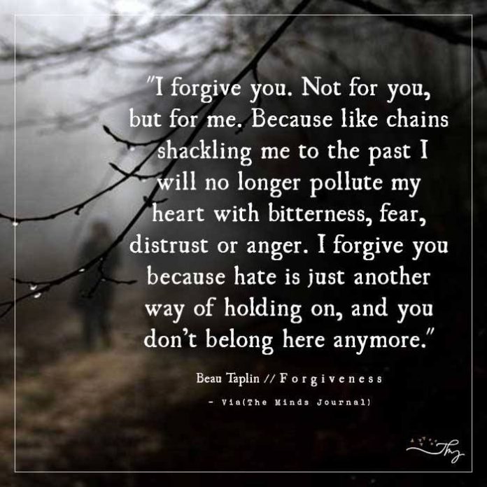 quotes about forgiveness