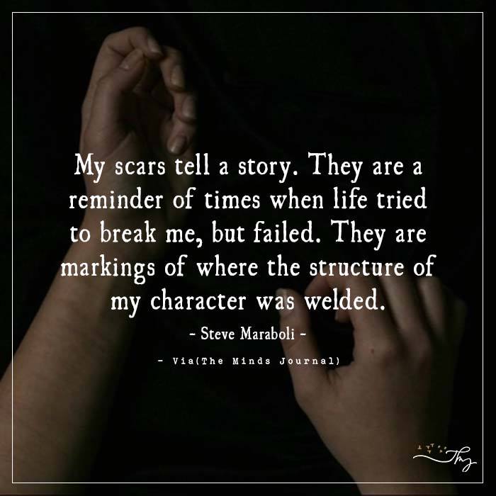 My Scars Tell A Story