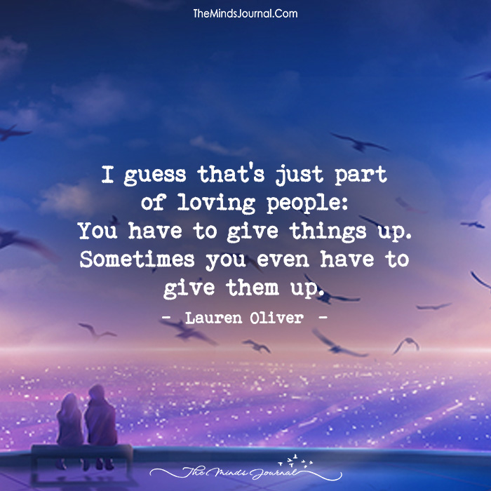 Break up with someone